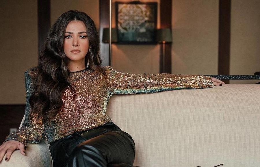 أحدث إطلالة الفنانة دنيا سمير غانم