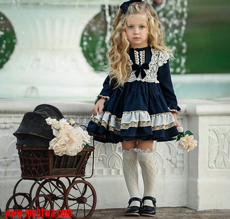 فساتين اطفال بنات للعيد