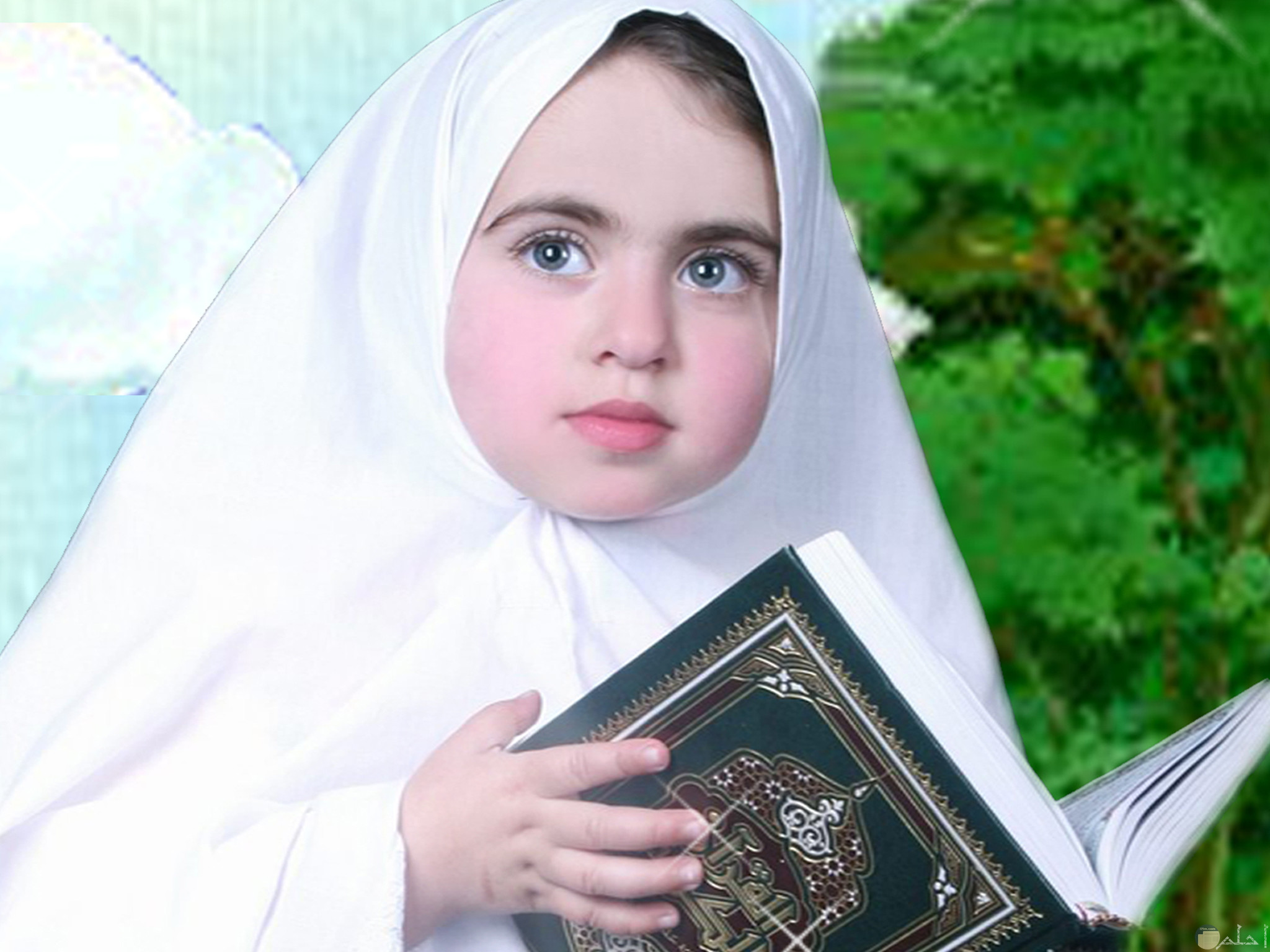 صور بنات محجبات اطفال 2025 خلفيات بنات محجبات