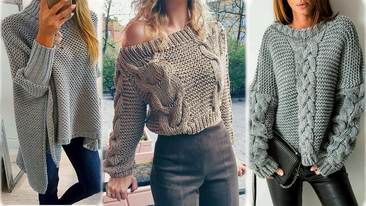 اشكال بلوزات صوف بناتي بتصميمات عصرية