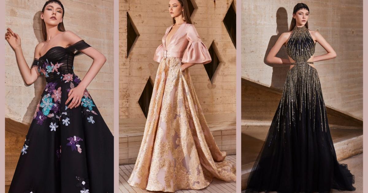 صور فساتين خطوبة منفوشة