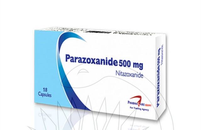 بارازوكسانيد (parazoxanide) لعلاج الإسهال الناتج عن العدوى الطفيلية