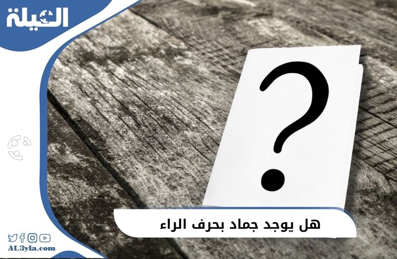 هل يوجد جماد بحرف الراء