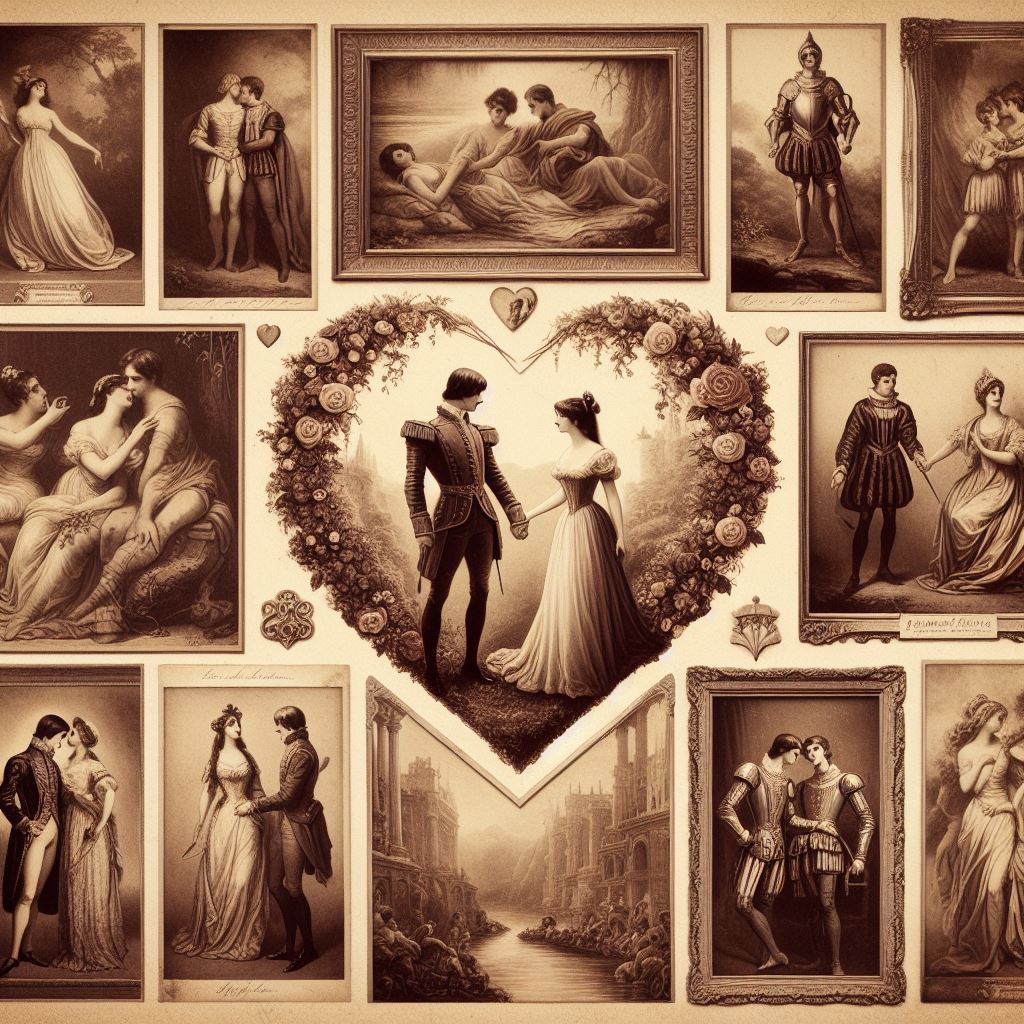 أشهر قصص الحب في التاريخ والأدب