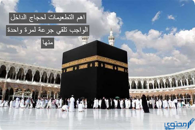 اهم التطعيمات لحجاج الداخل