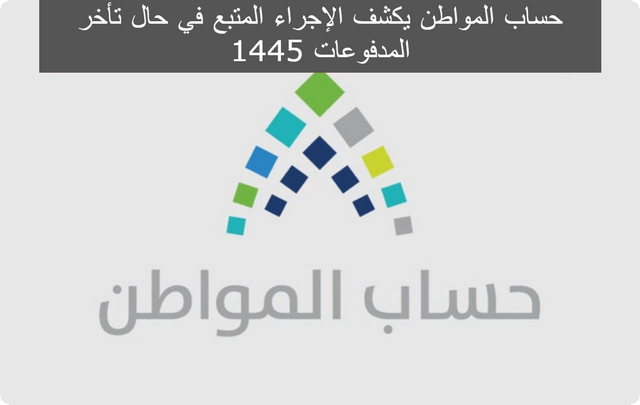 حساب المواطن يكشف الإجراء المتبع في حال تأخر المدفوعات 1446