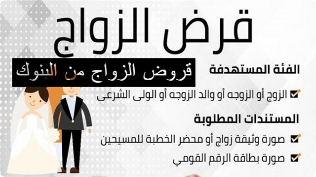 قروض الزواج من البنوك