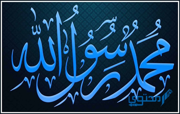 صلى الله عليه وسلم مزخرف للنسخ