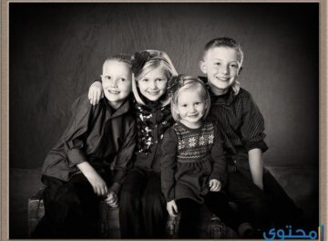 Brothers and Sisters Studio Portrait Photography at Ollar Photography in Lake Oswego Oregon