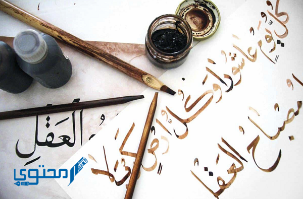 من مميزات خط النسخ أن حروفه مطموسة صح أم خطأ