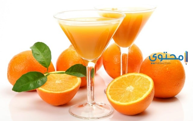 Fresh orange juice