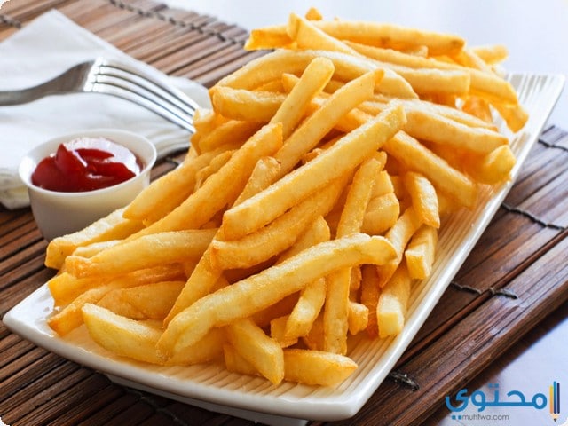 أكل البطاطس في المنام