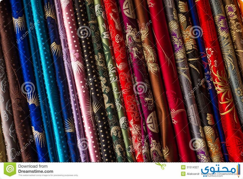 أنواع الأقمشه وأماكنها وكيفية شرائها