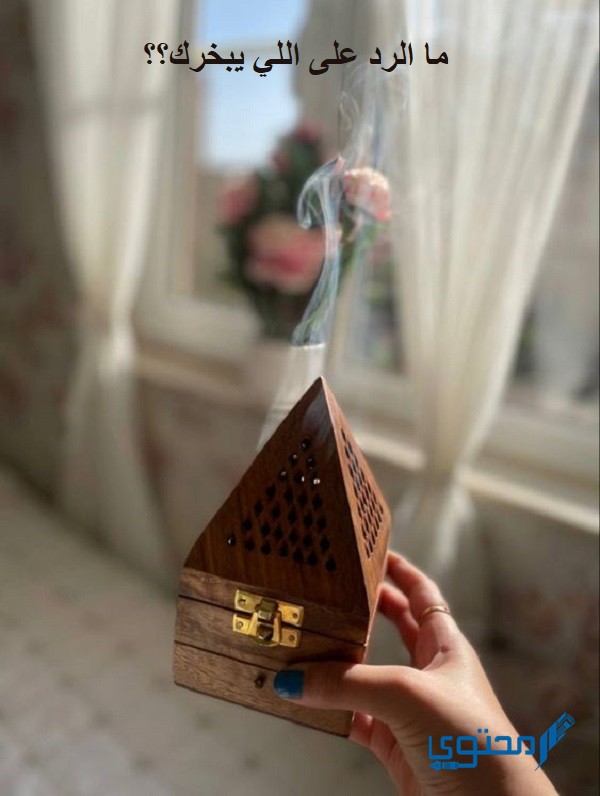 الرد على اللي يبخرك