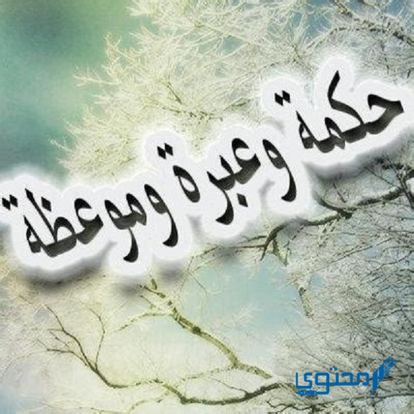 بوستات حكم ومواعظ بالصور والعبارات