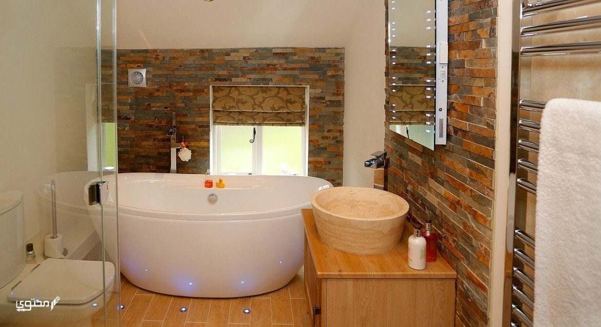 ديكورات حمامات حديثة