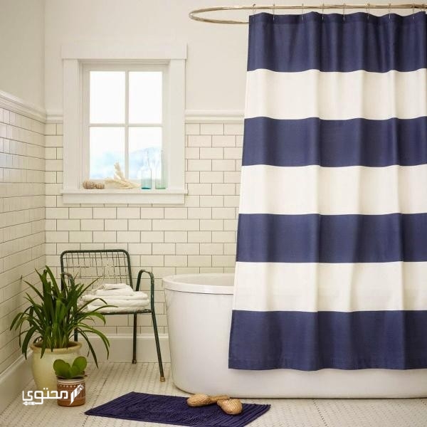 ستائر الحمام