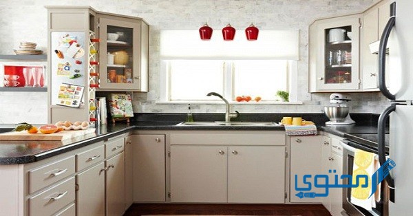 أشكال ديكورات مطابخ صغيرة الحجم