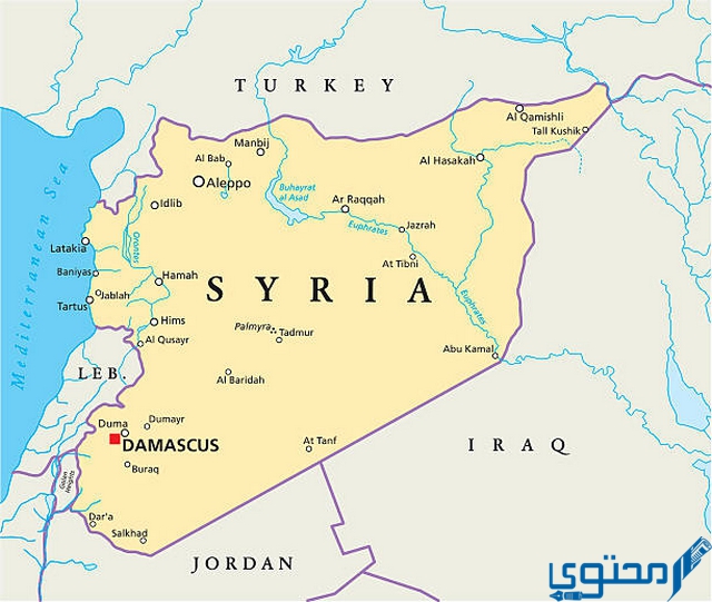أكبر المدن في سوريا