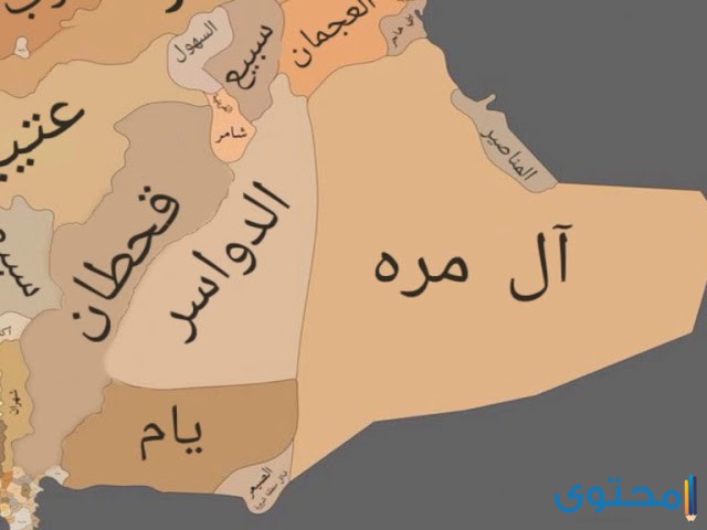 أكبر قبيلة في السعودية في العدد
