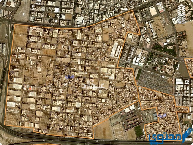 الأحياء التي عليها ازالة في جدة