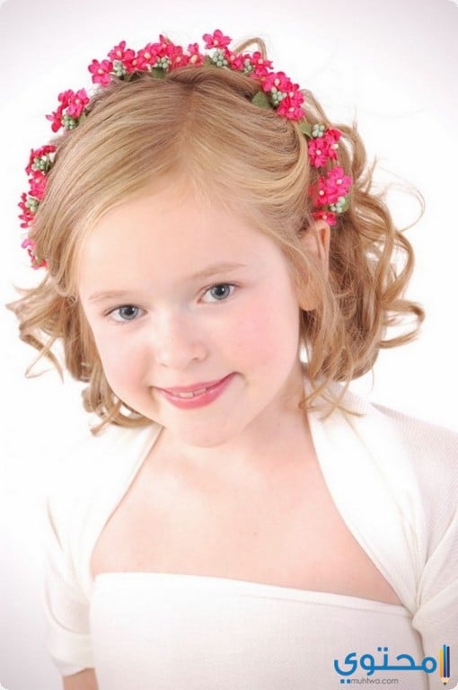 العناية بالشعر للبنات الصغار