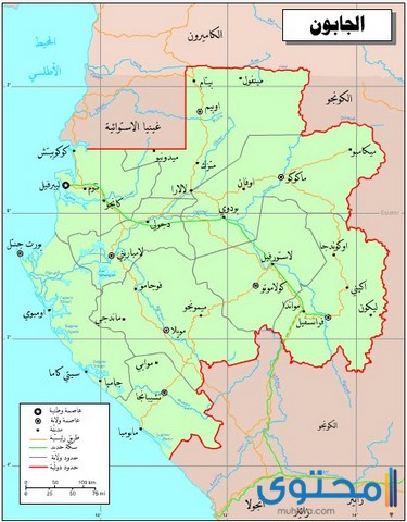 مقاطعات جمهورية الغابون