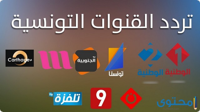 تردد القنوات التونسية على النايل سات 2025 Tunisia Television