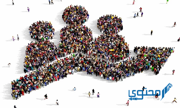 تزداد الكثافة السكانية في المناطق