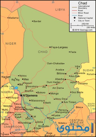 أقاليم جمهورية تشاد