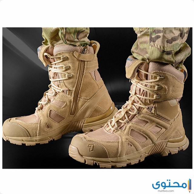 تفسير لبس حذاء عسكري