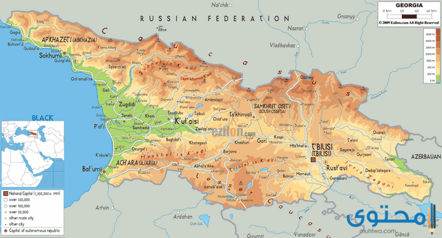 مناطق دولة جورجيا