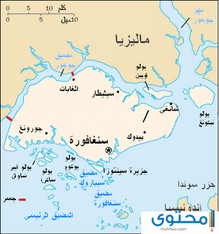 مناطق جمهورية سنغافورة