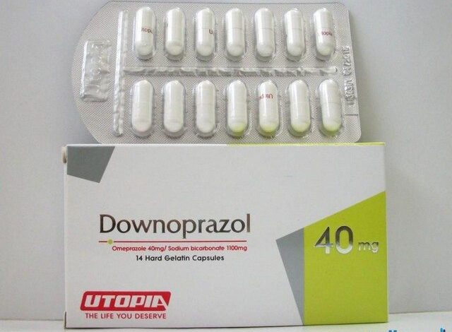 داونوبرازول (Downoprazol) دواعي الاستعمال والاثار الجانبية