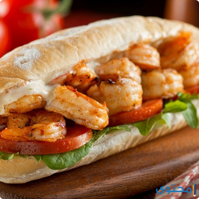 متجر بيع سندوتشات الروبيان