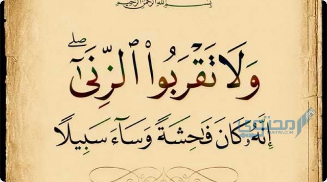 درجات الزنا