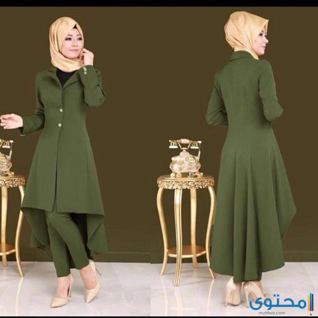 درجات اللون الزيتي