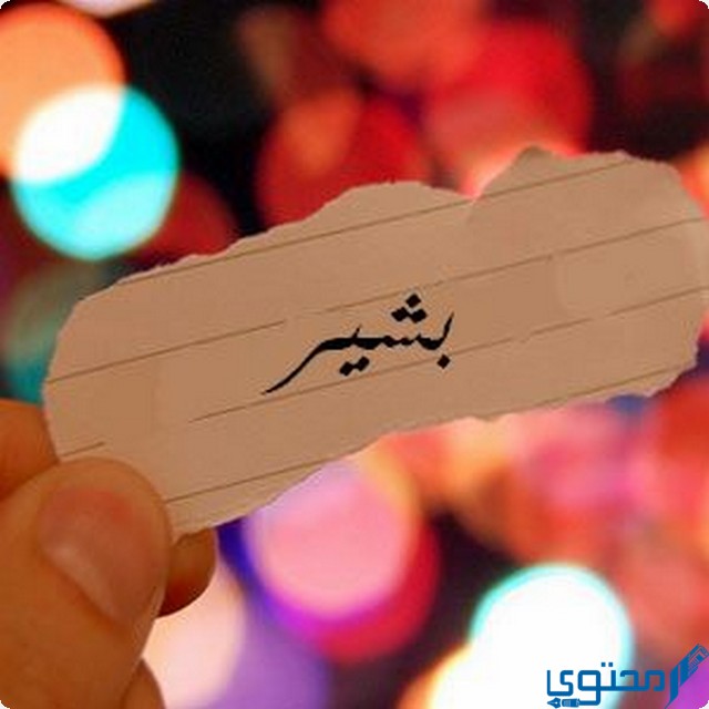 دلع اسم بشير