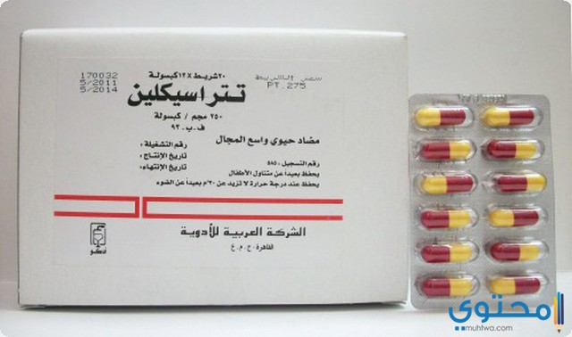 تتراسيكلين Tetracycline لعلاج العدوى البكتيرية