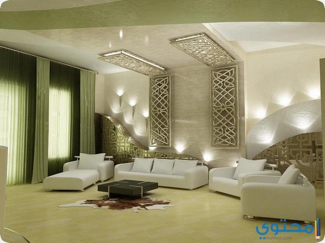 تصاميم ديكور صالات مودرن