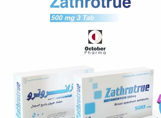 دواء زاثروترو (zathrotrue) دواعي الاستخدام والجرعة