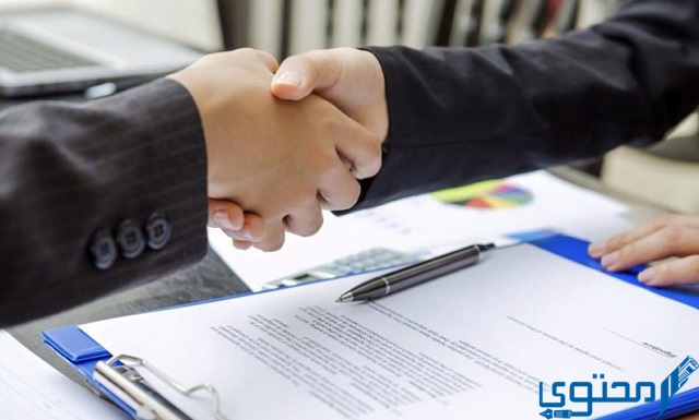 صيغة عقد شراكة بين شركتين (طرفين)