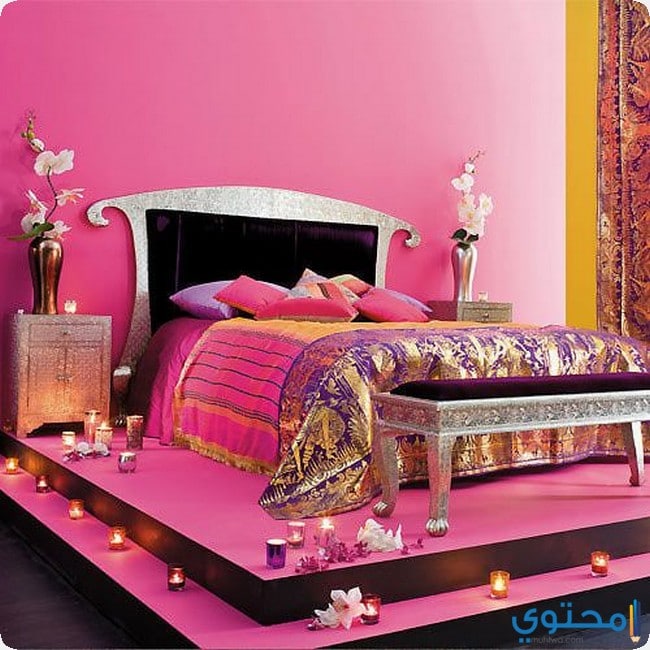 غرف نوم على الطراز الهندي