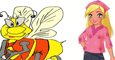 قصة فتاة وذبابة