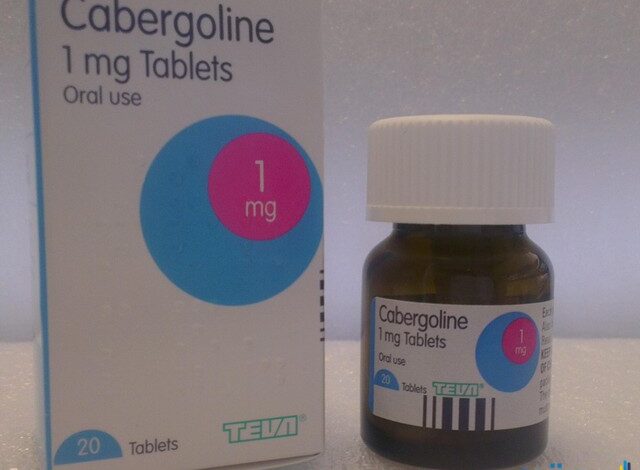 كابيرجولين (Cabergoline) دواعي الاستخدام والاثار الجانبية