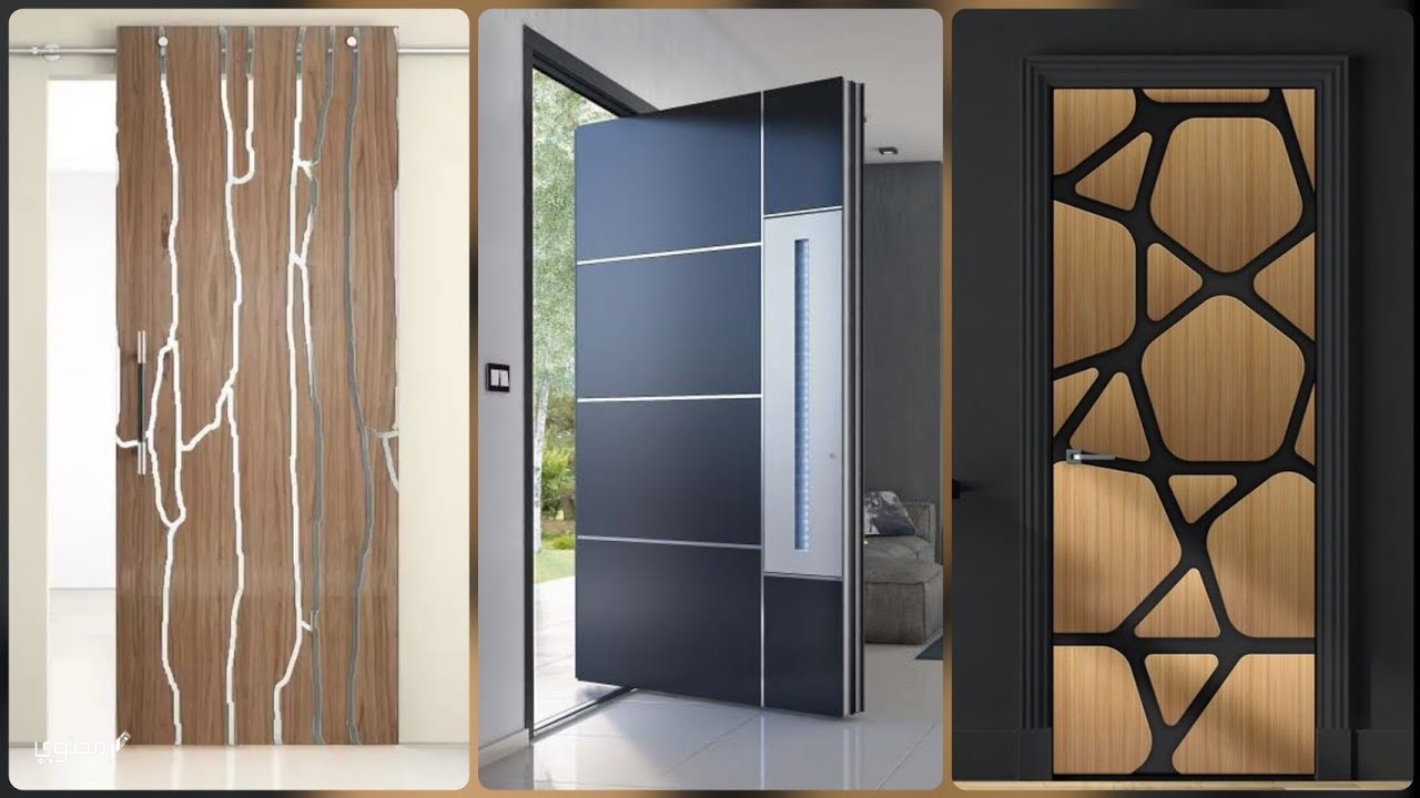 أبواب خشبية