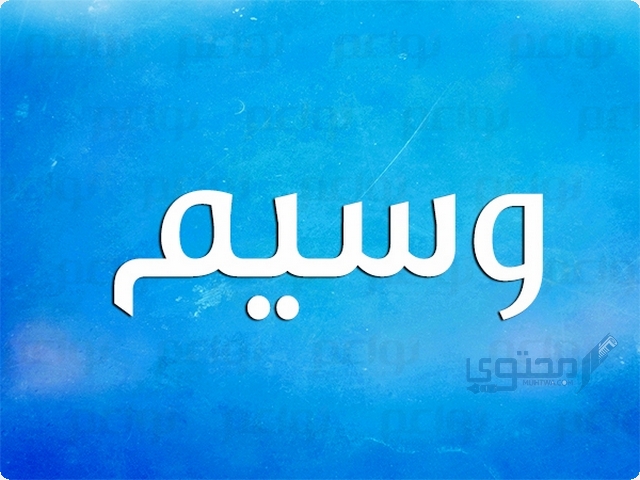 معنى اسم وسيم