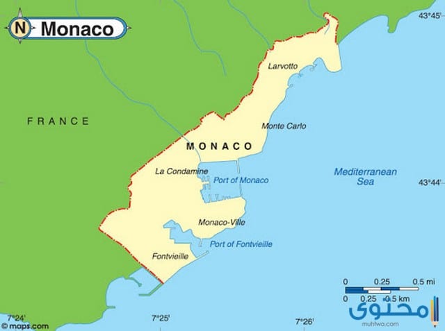 احياء امارة موناكو