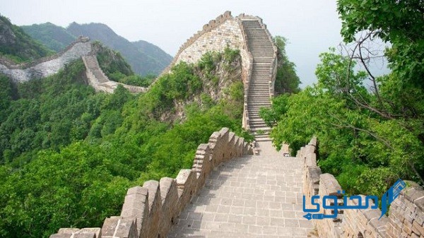 رؤية سور الصين العظيم من الفضاء