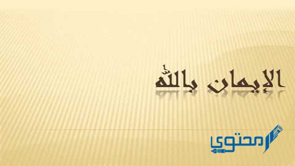 هو قول باللسان واعتقاد بالقلب وعمل بالجوارح